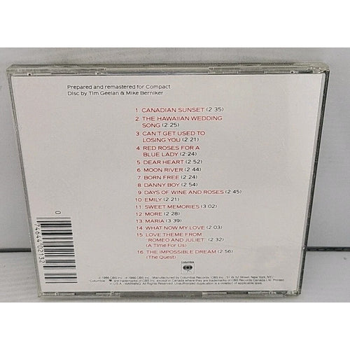 16 Most Requested Songs by Andy Williams (CD, 1990)