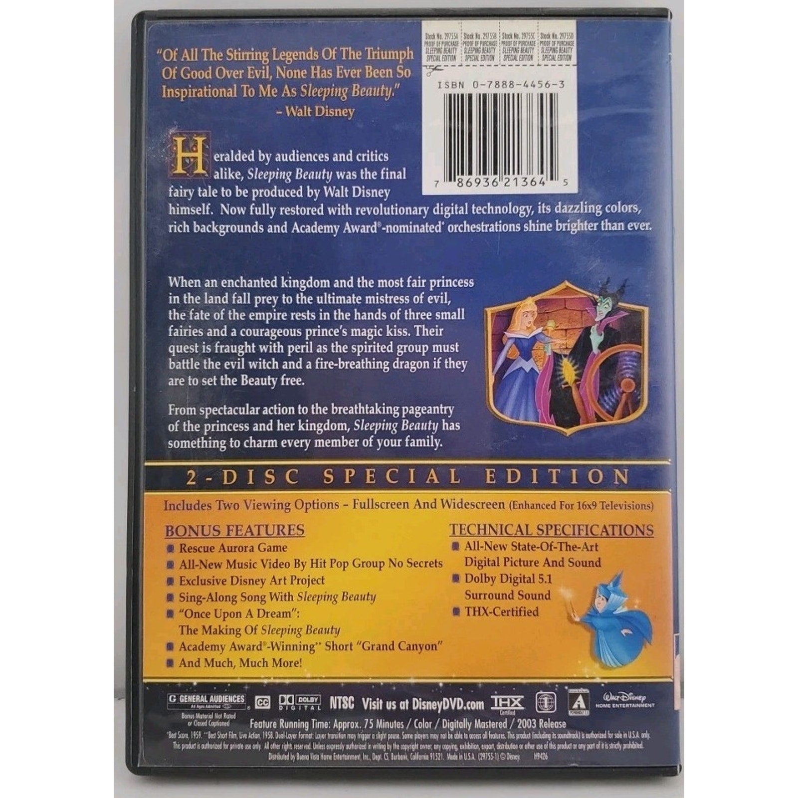 Sleeping Beauty (DVD, 1959)