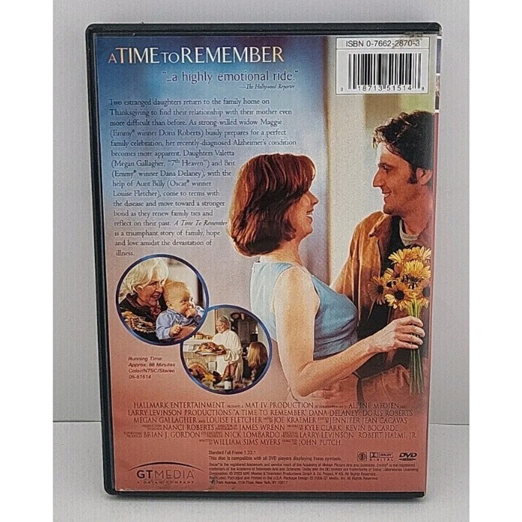 Time to Remember (DVD, 2003)