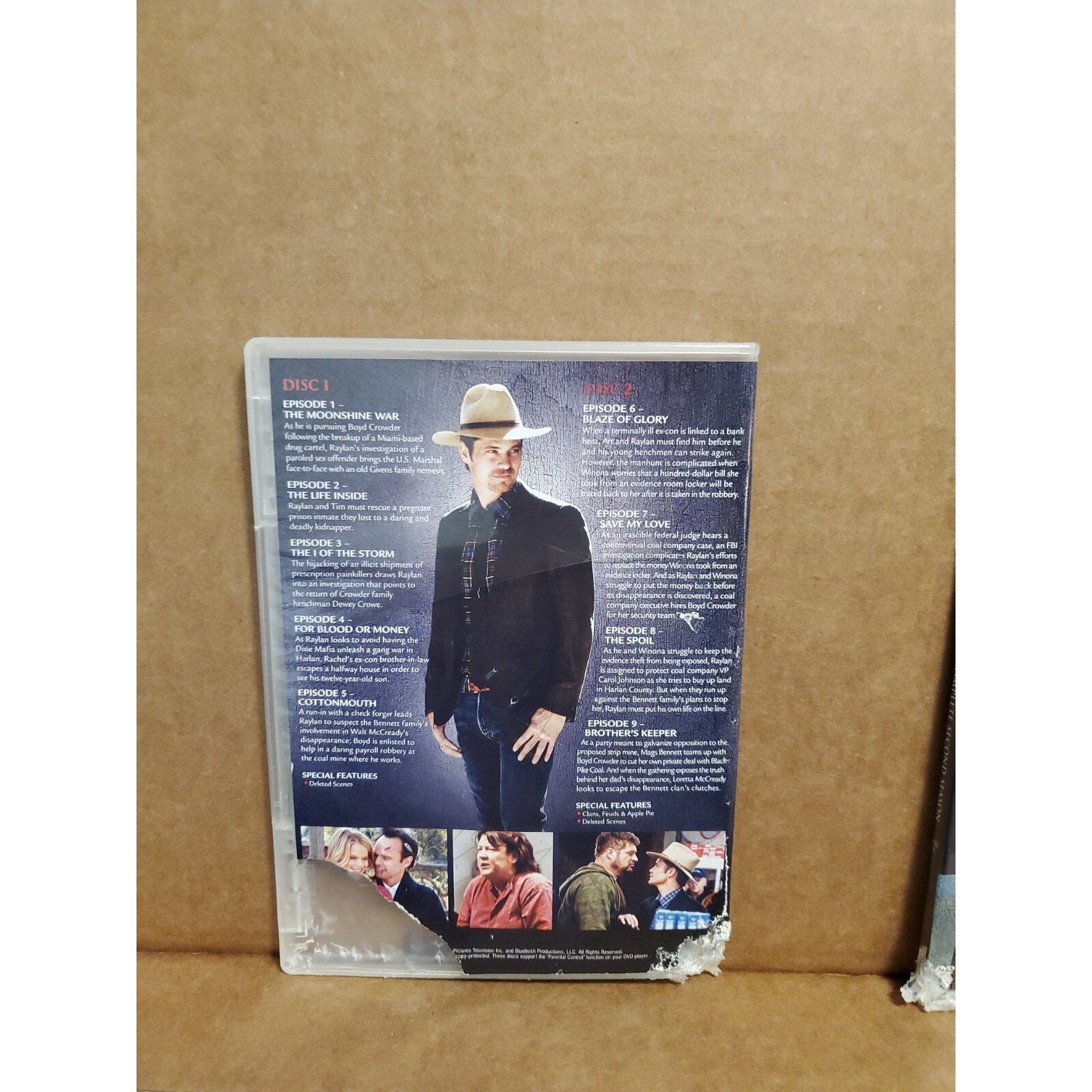 Justified: The Complete Second Season (DVD, 2011)