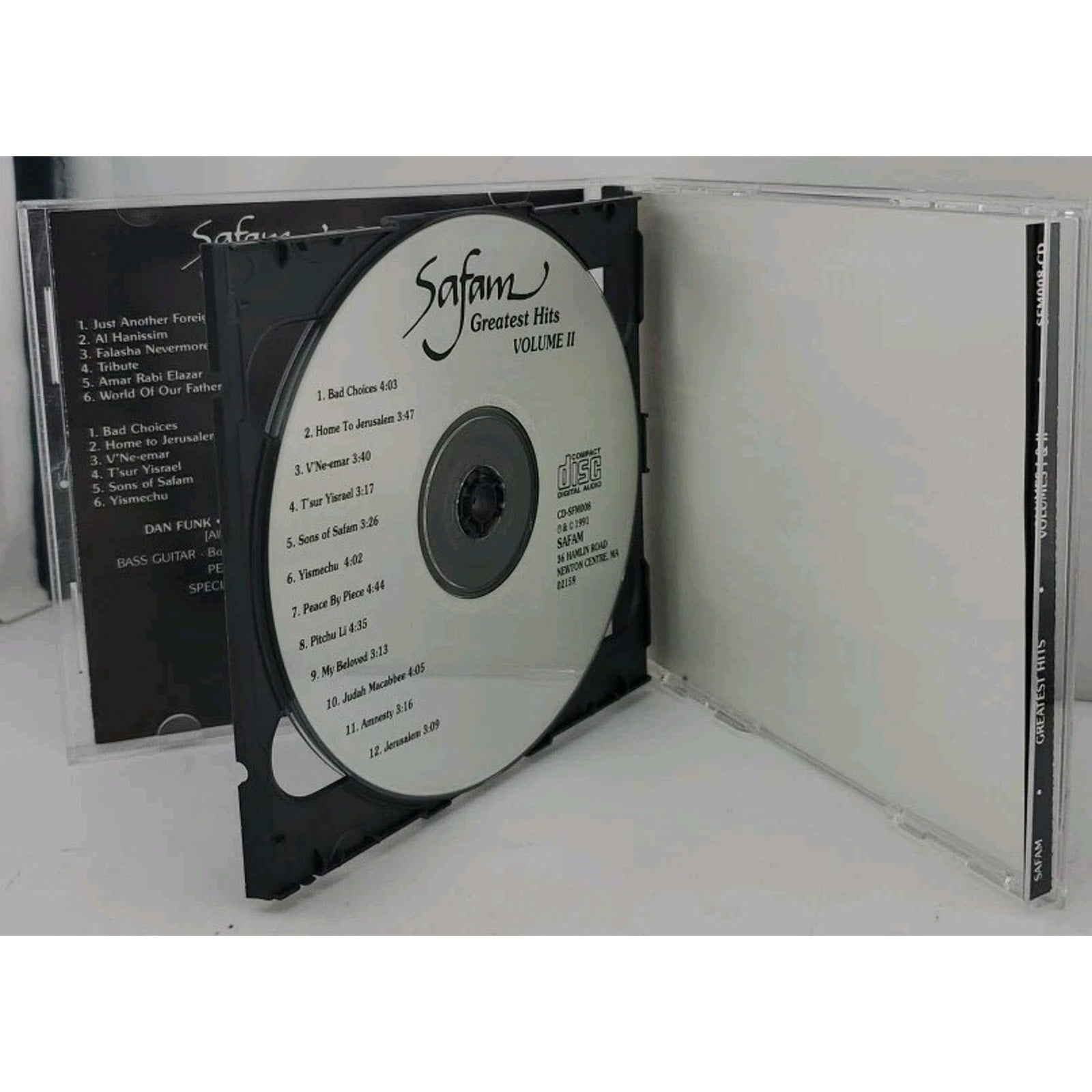 Safam Greatest Hits Volumes I & II 23 Track 2 CD Set 1991