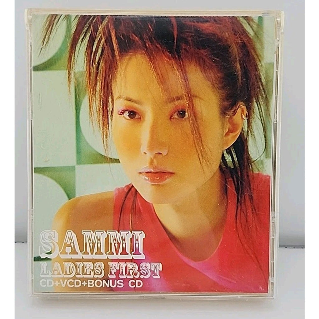 Sammi Cheng 郑秀文 Ladies First DELUXE Ltd. Ed. PROMO HK CD+VCD+Bonus CD