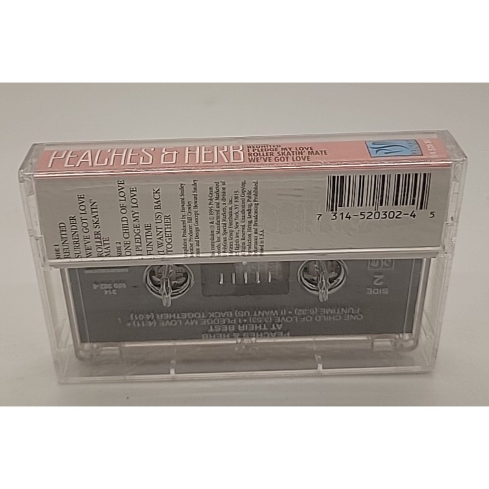 At Their Best by Peaches & Herb (Cassette, Mar-1995, Polygram) *Brand New*