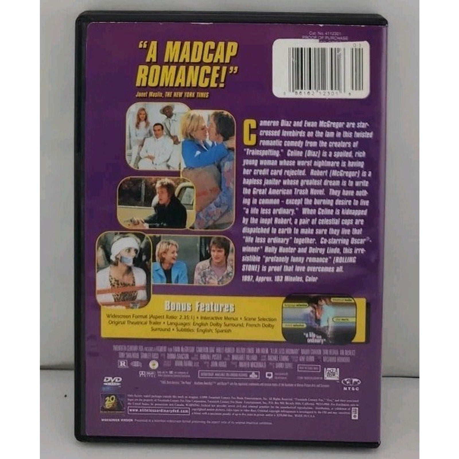 Life Less Ordinary (DVD, 1997)