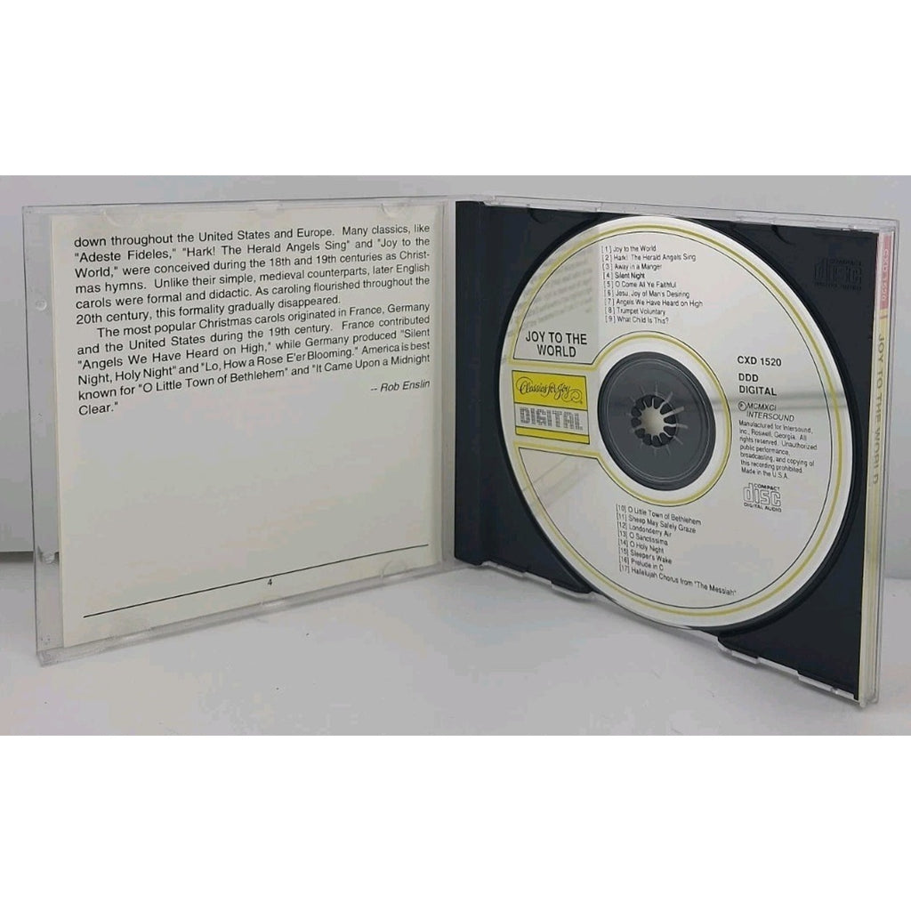 Joy to the World: Classics for Joy CD