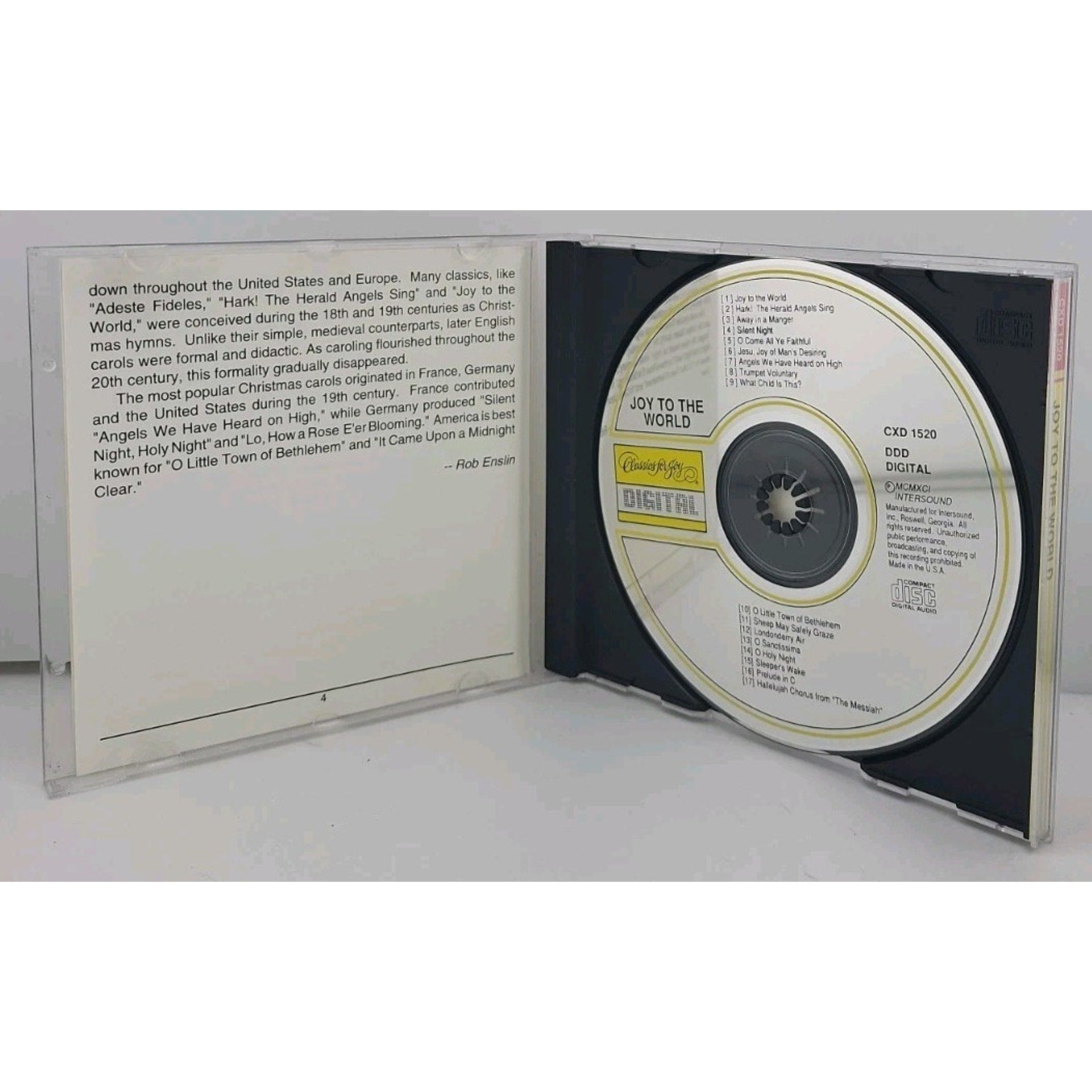 Joy to the World: Classics for Joy CD