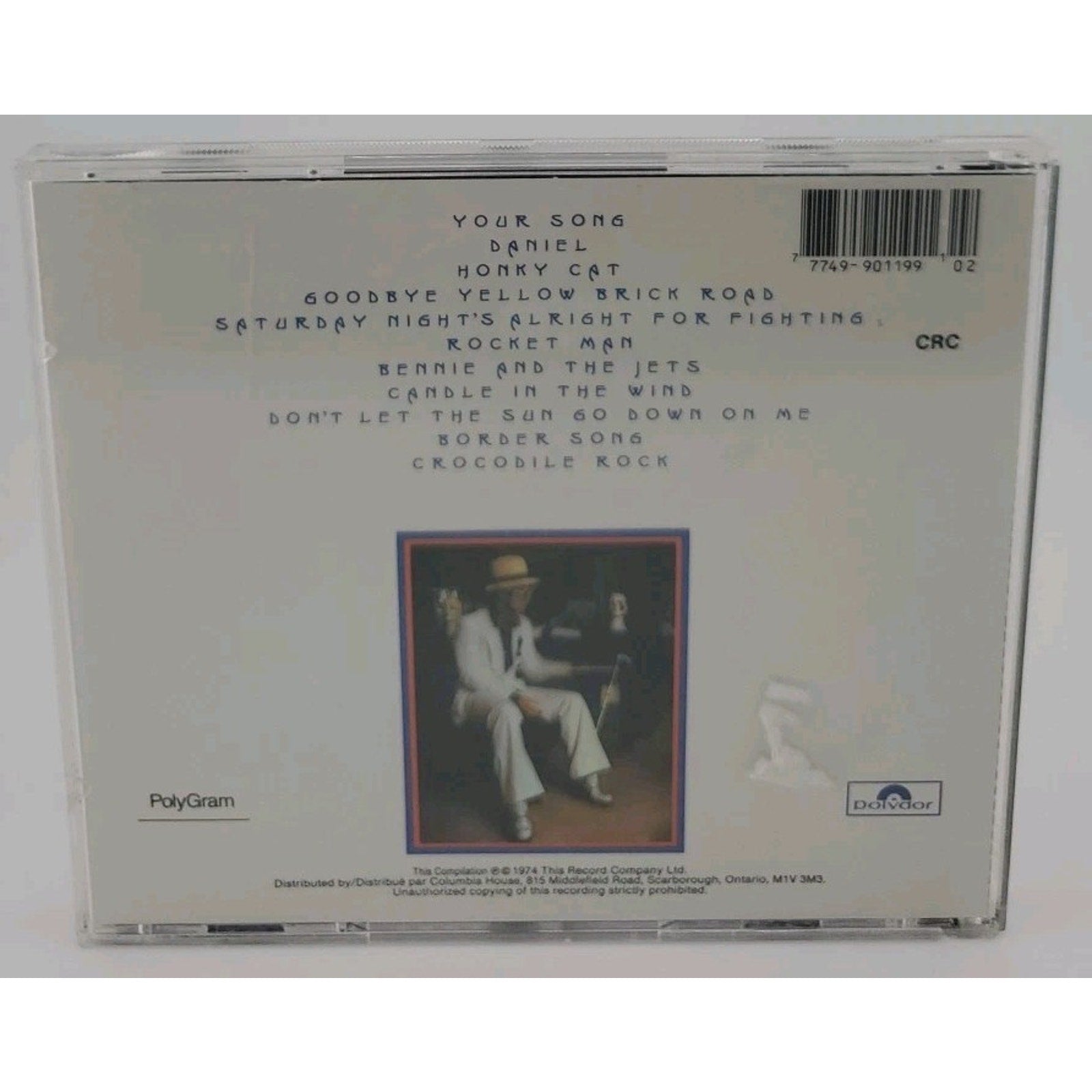 Greatest Hits by Elton John (CD, [1974], Polydor)