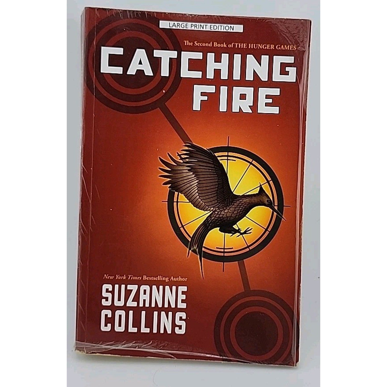 Hunger Games Trilogy: Catching Fire by Suzanne Collins (2012, Large Print Editi)