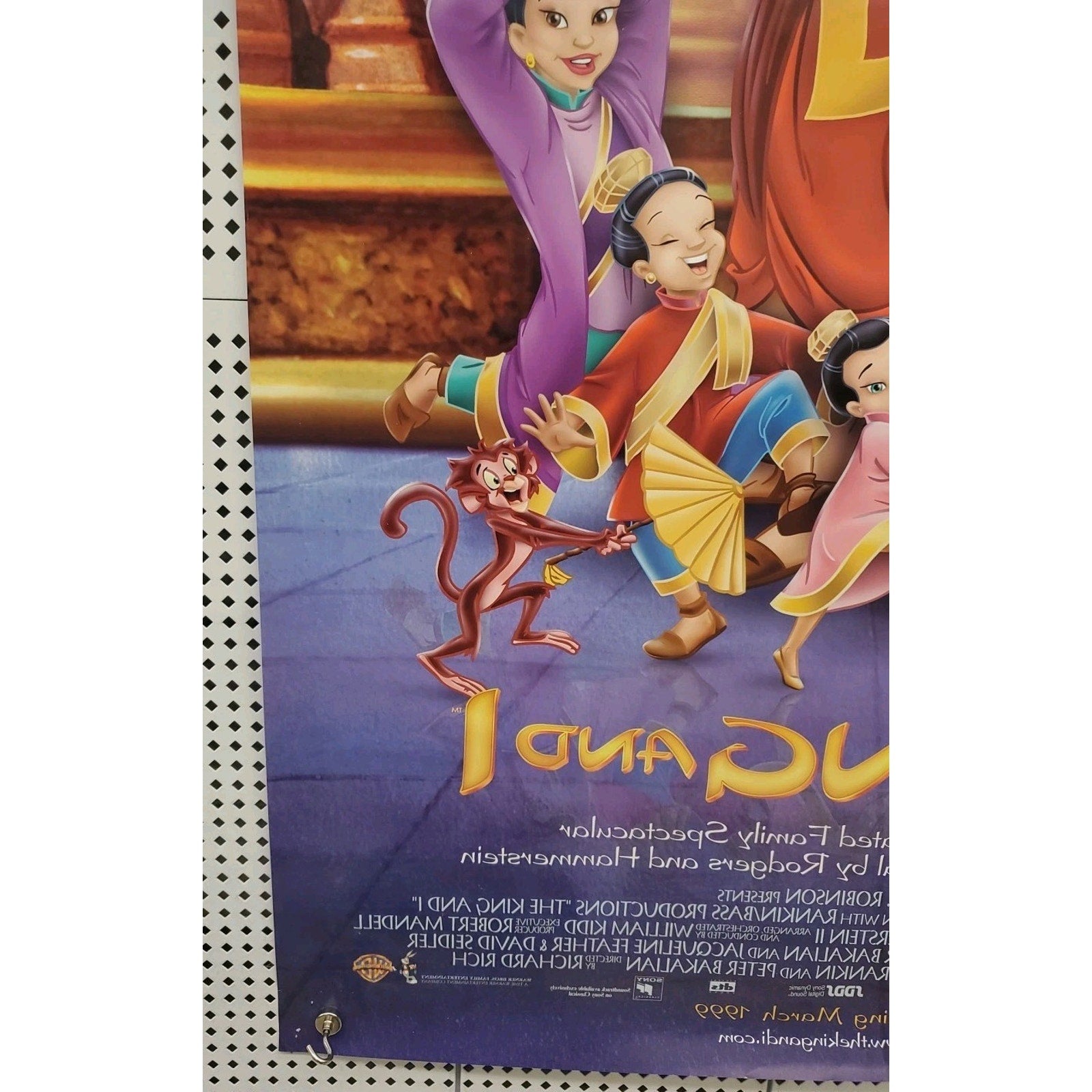 The King and I Movie Poster 27x40 D/S Miranda Richardson Martin Vidnovic