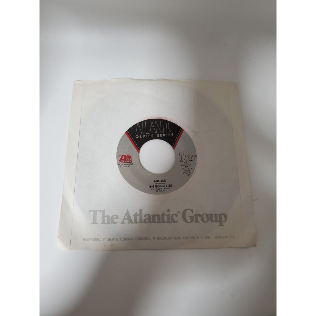 The Bobbettes - Mr. Lee/ The Vibrations- My Girl Sloopy - 45RPM Record - Singles