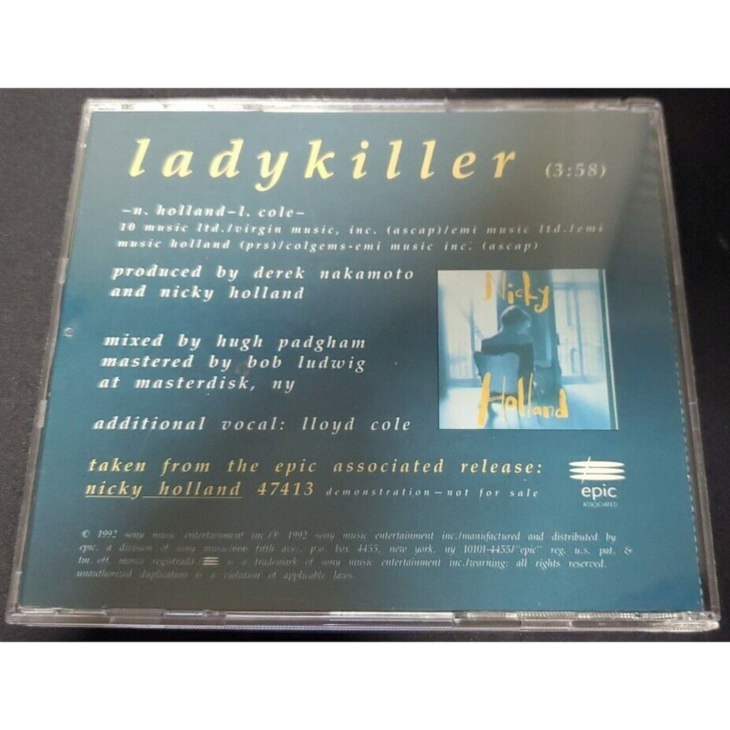 Nicky Holland Lady Killer (CD)
