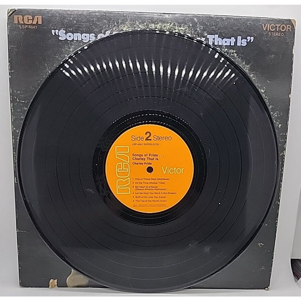 Charley Pride Songs Of Pride Charley That Is (Record)