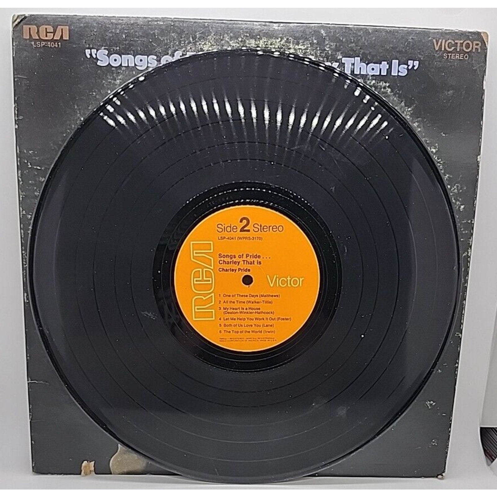 Charley Pride Songs Of Pride Charley That Is (Record)