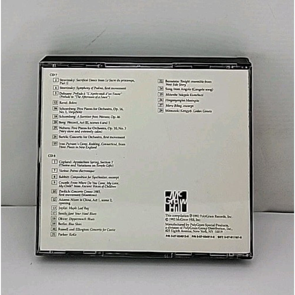 Music: An Appreciation Fifth Edition By Roger Kamien 2 CD Set