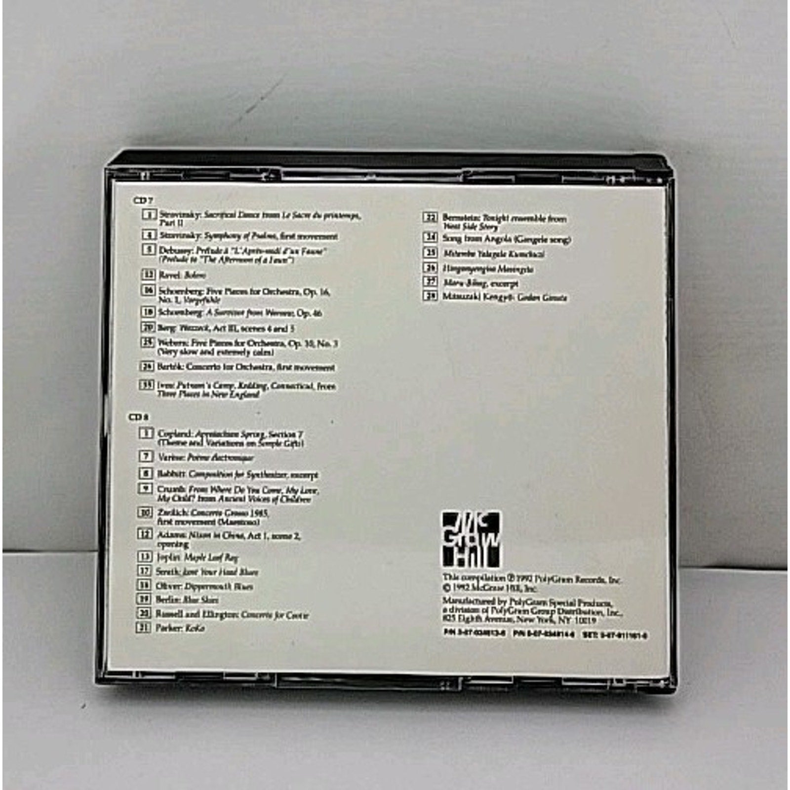 Music: An Appreciation Fifth Edition By Roger Kamien 2 CD Set