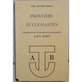 Proverbs and Ecclesiastes by R. B. Scott (1965, Hardcover)