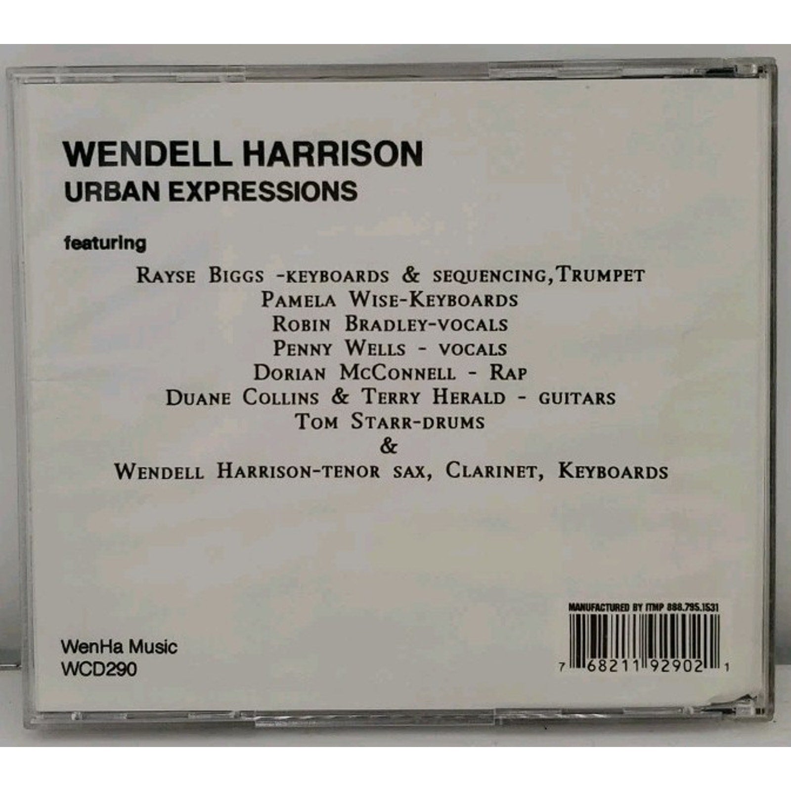 Urban Expressions by Wendell Harrison (CD, 2004)
