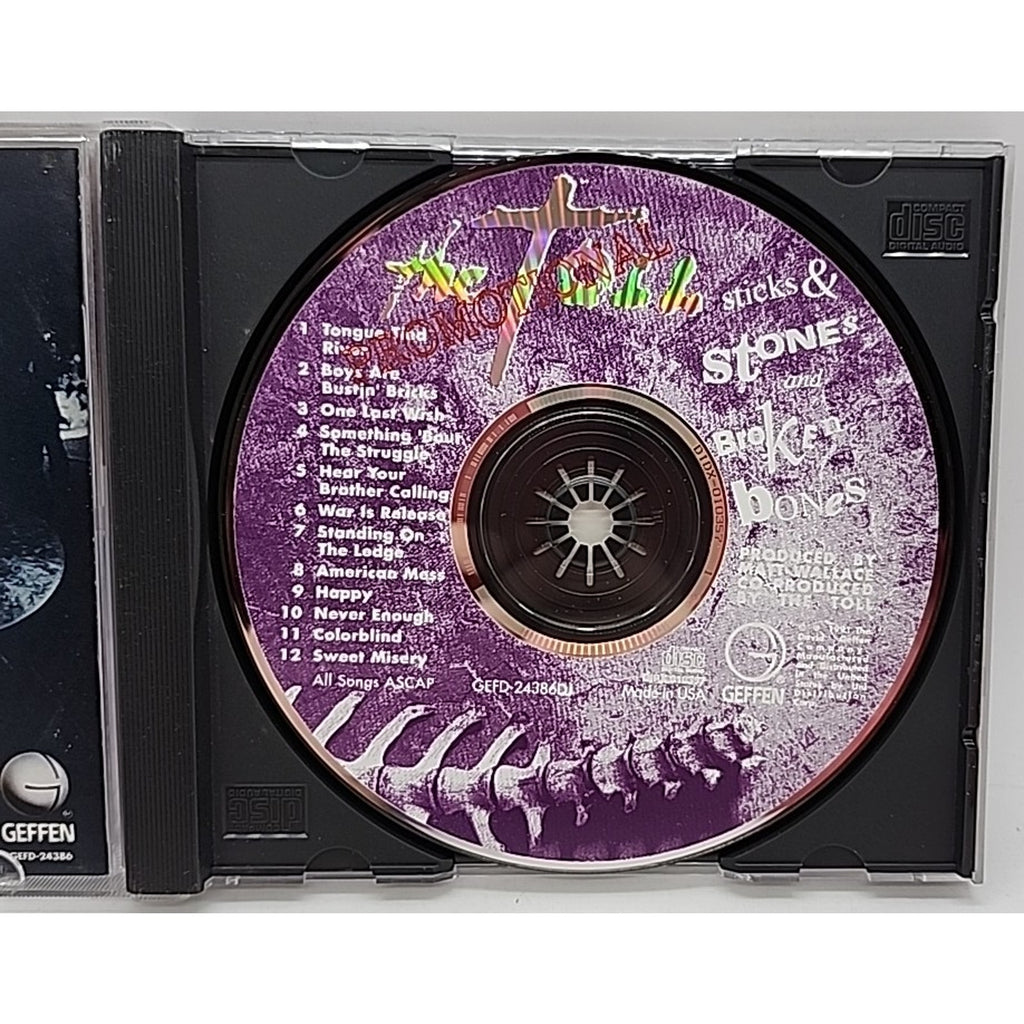 Sticks&Stones&Broken by Toll (CD, Aug-1991, DGC)