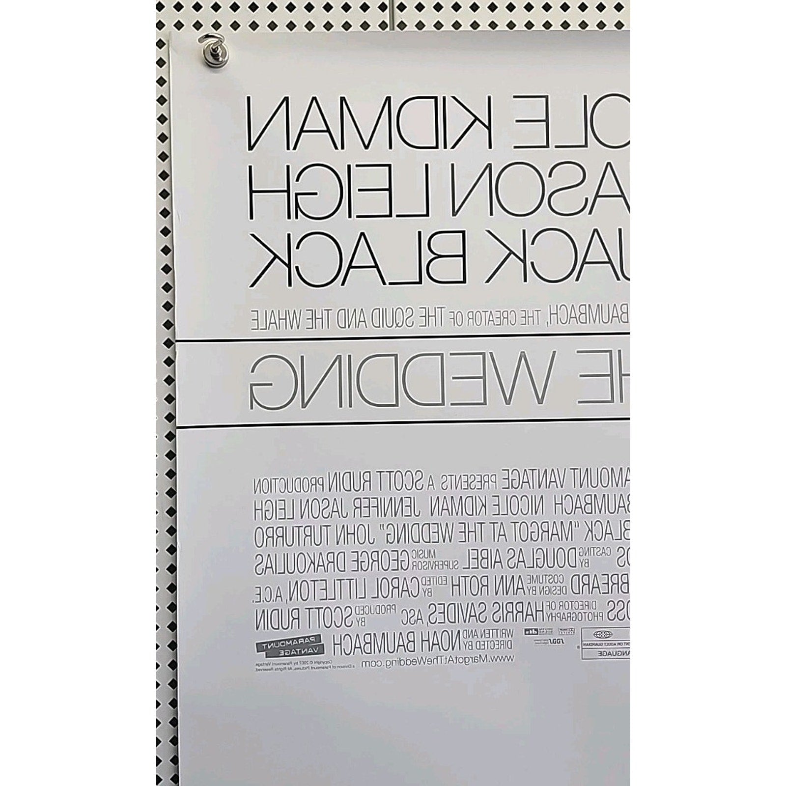 Margot At The Wedding Original D/S 27x40 Movie Poster