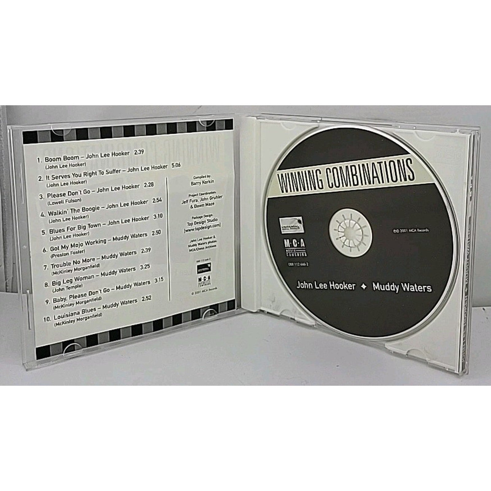Winning Combinations by John Lee Hooker (CD, 2001)