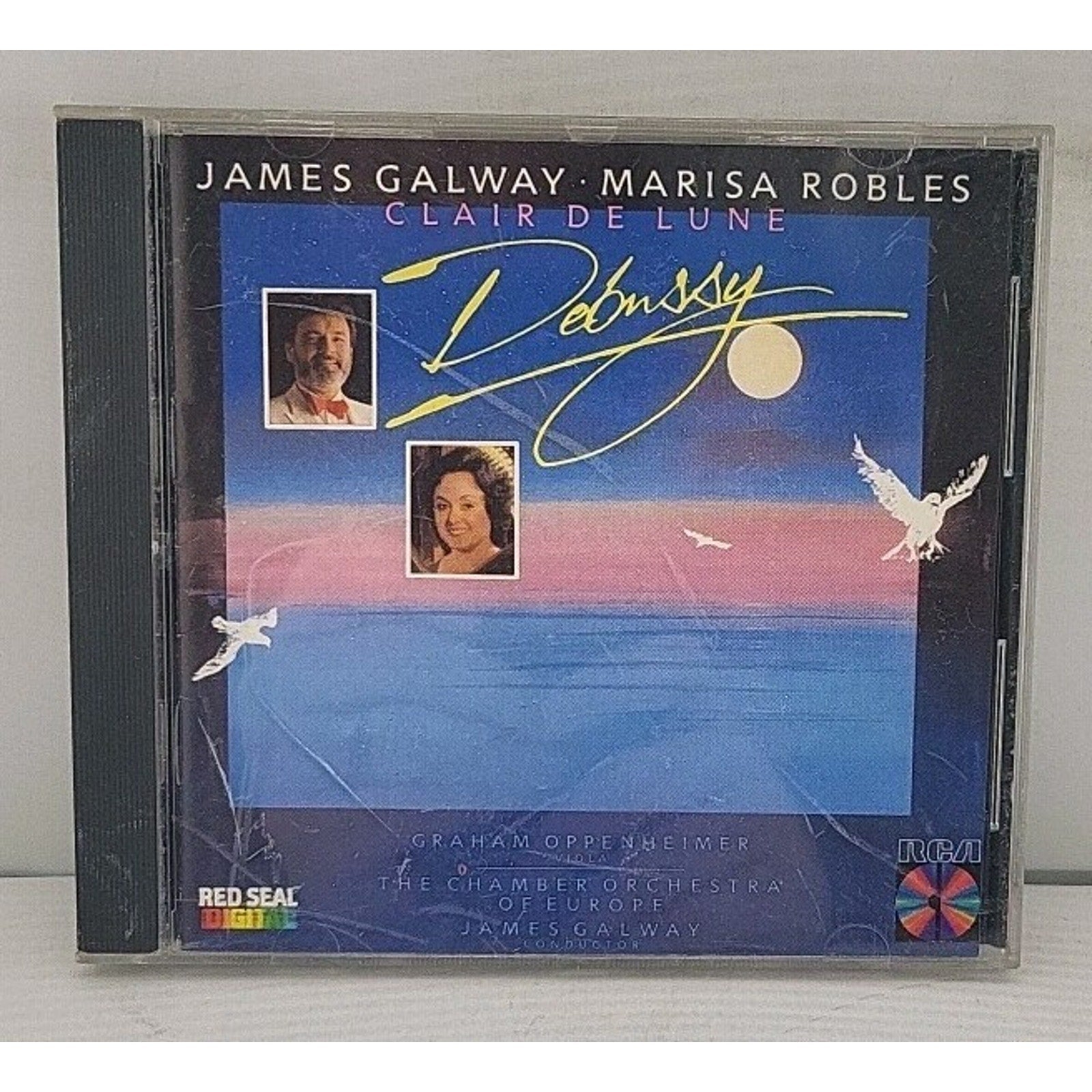 Clair De Lune - Music CD - Galway, James - 1990 RCA