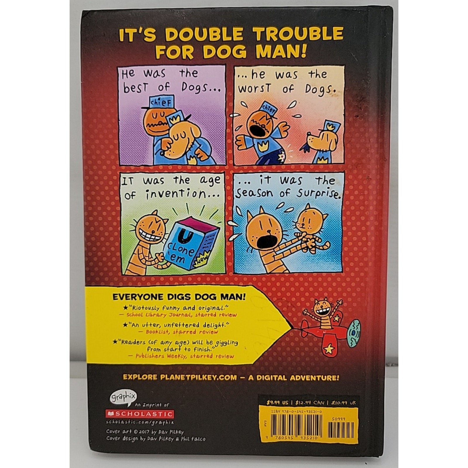 Tale of Two Kitties by Dav Pilkey (2017, Hardcover)