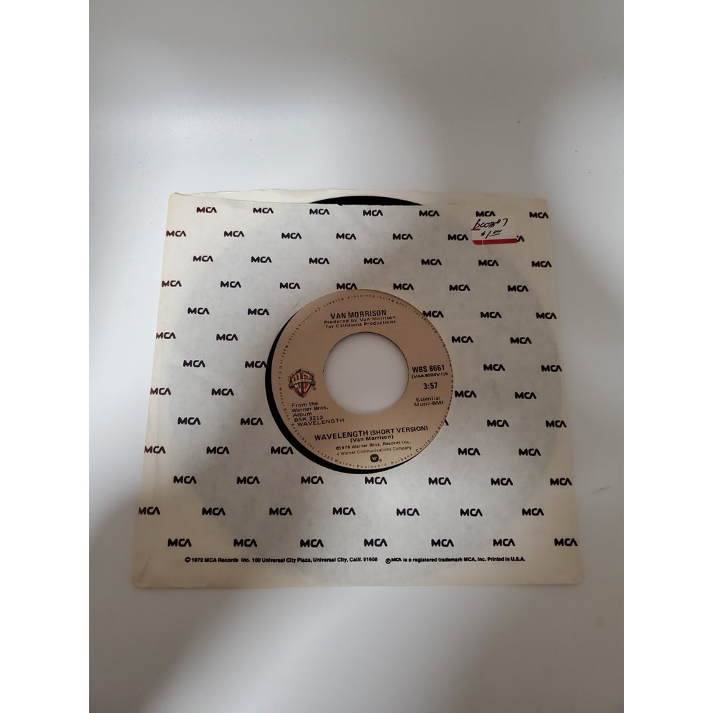 Van Morrison - Checkin' It Out - 45RPM Record - Singles