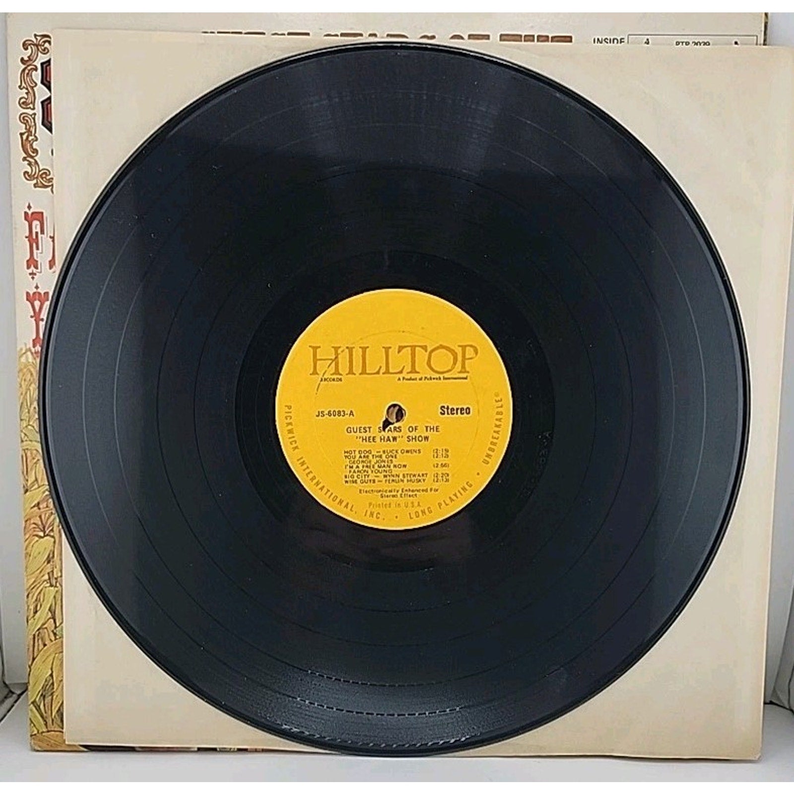 Hee Haw Show Guest Stars Vinyl Record 2 Complete Albums Country