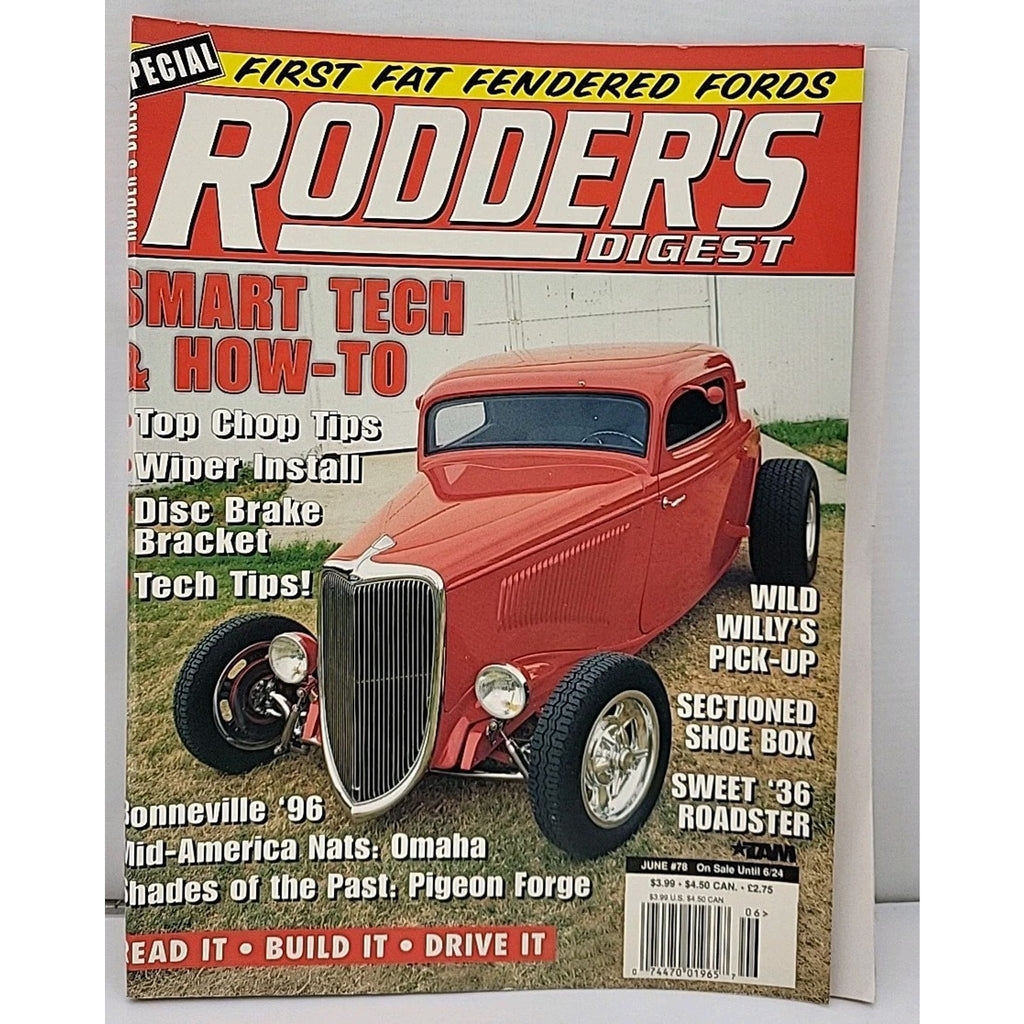 Rodder's Digest Magazine June 1997 Volume 16 Number 78