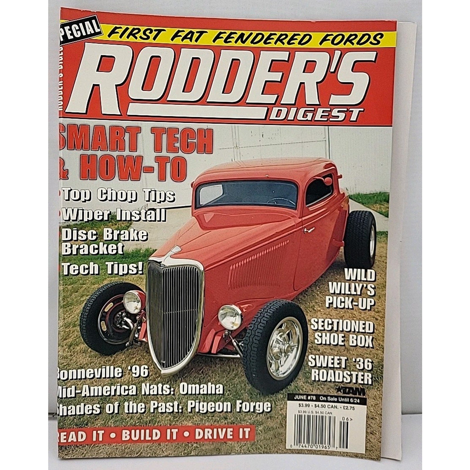 Rodder's Digest Magazine June 1997 Volume 16 Number 78