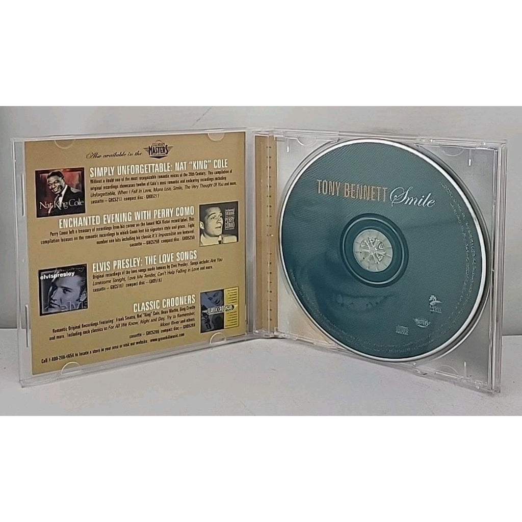 Smile by Tony Bennett (CD, 2003, Green Hill Productions)