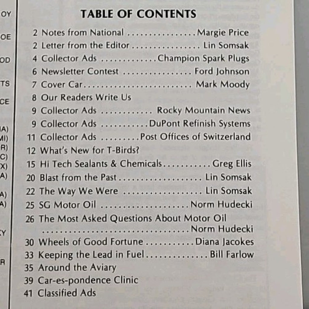Early Bird Magazine July-August 1988