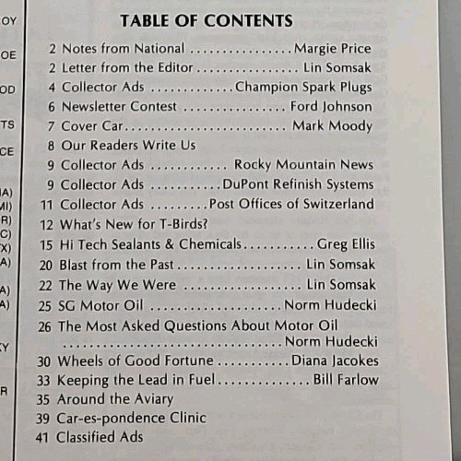 Early Bird Magazine July-August 1988