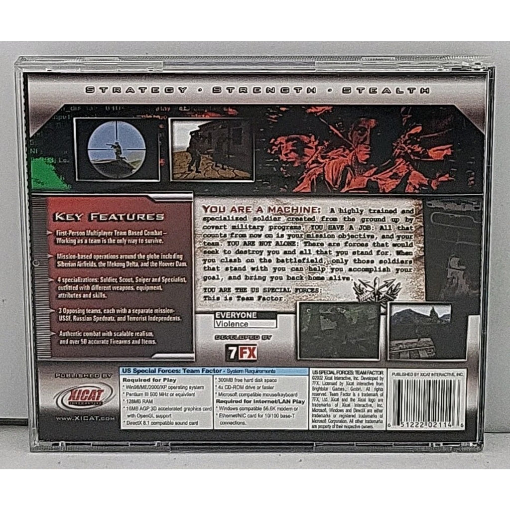 US Special Forces: Team Factor (PC, 2002)