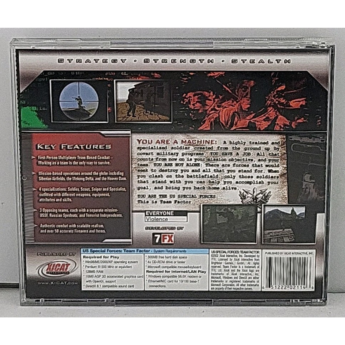 US Special Forces: Team Factor (PC, 2002)