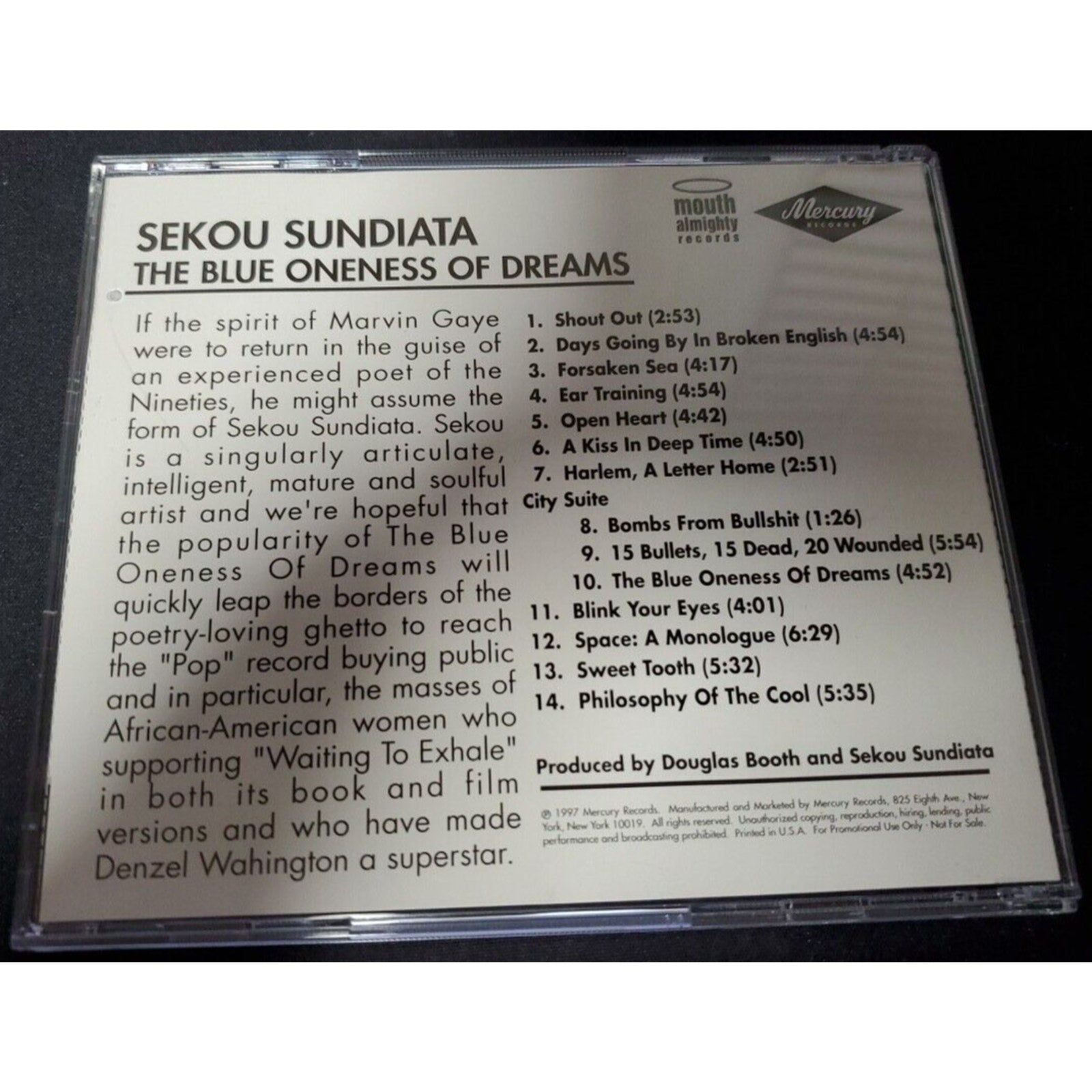 Sekou Sundiata The Blue Oneness Of Dreams (CD)
