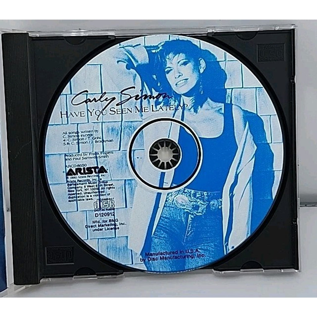 Have You Seen Me Lately? by Carly Simon (CD, Sep-1990, Arista)