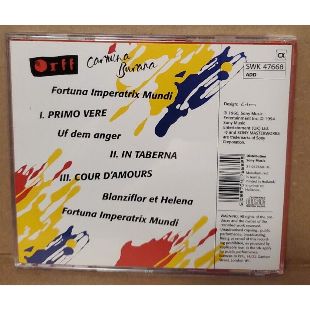 Warning! Carmina Burana (CD)