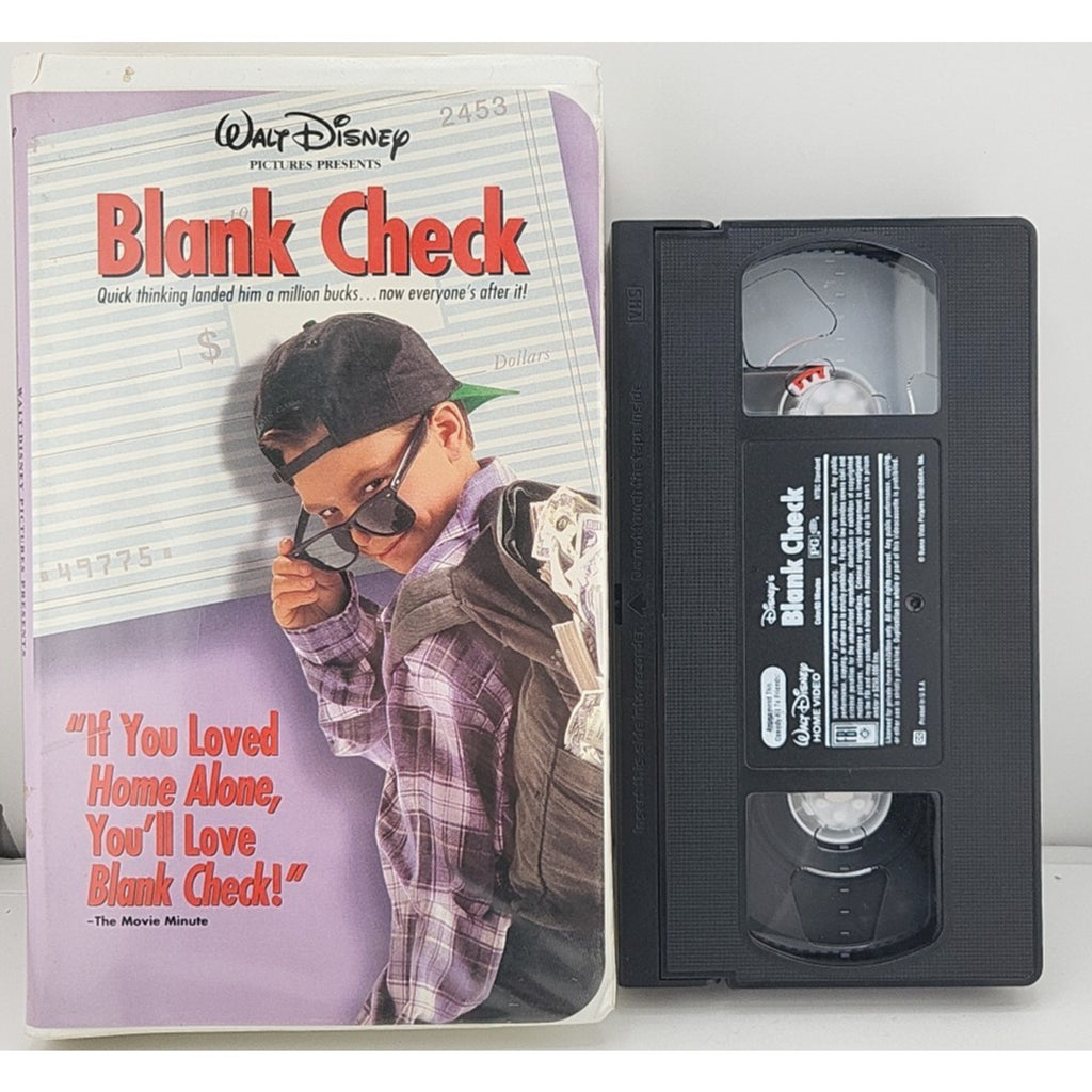 Blank Check (VHS, 2000)