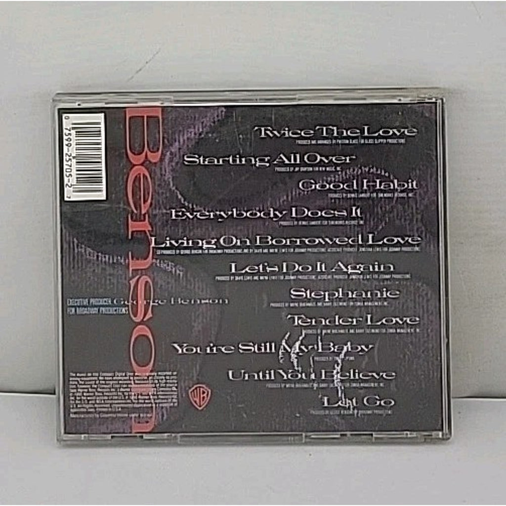 Twice of Love by George Benson (CD, 1990)