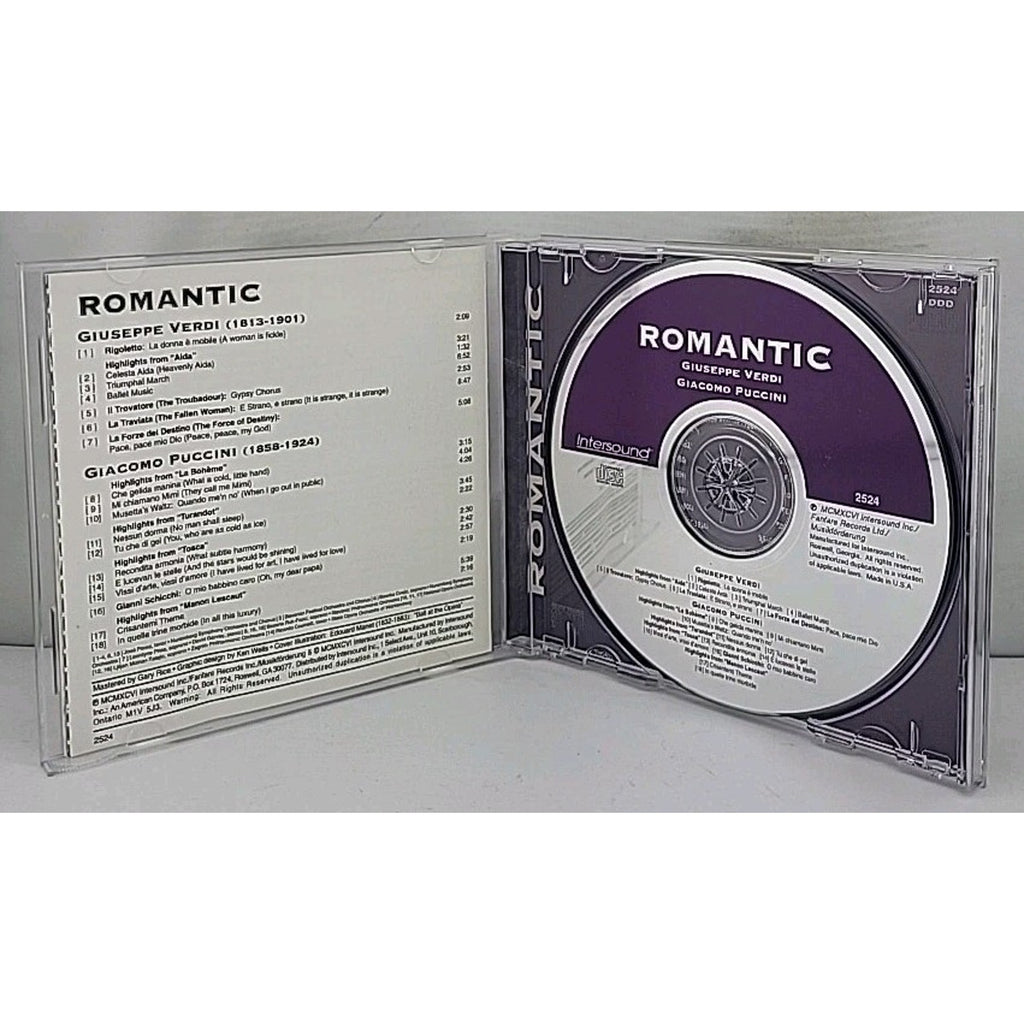 Giuseppe Verdi, Giacomo Puccini - Romantic: Verdi: Highlights From "Aida" (CD)