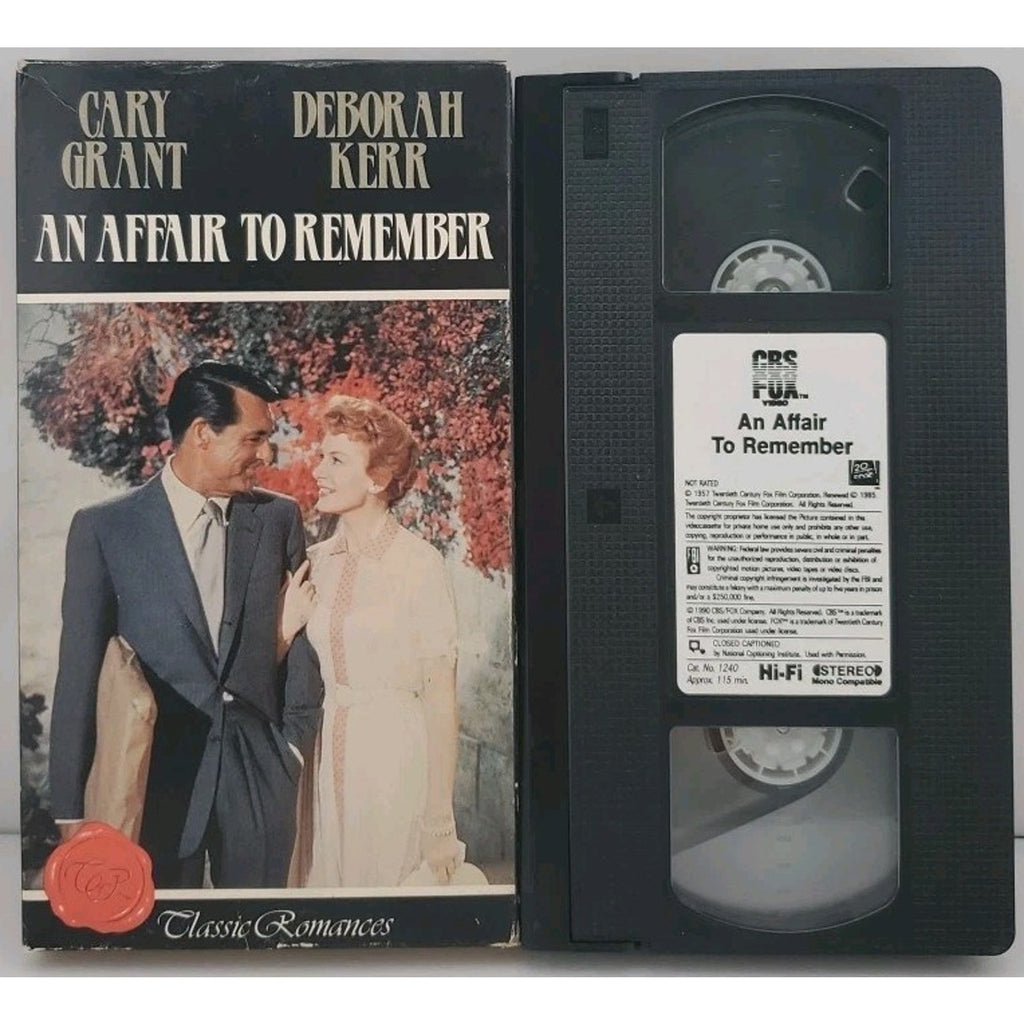 Affair to Remember (VHS, 1957)