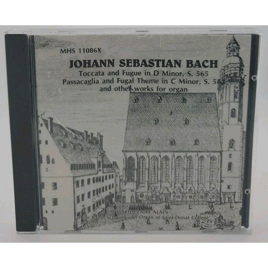 Johann Sebastian Bach Toccata And Fugue In D Minor 565 CD