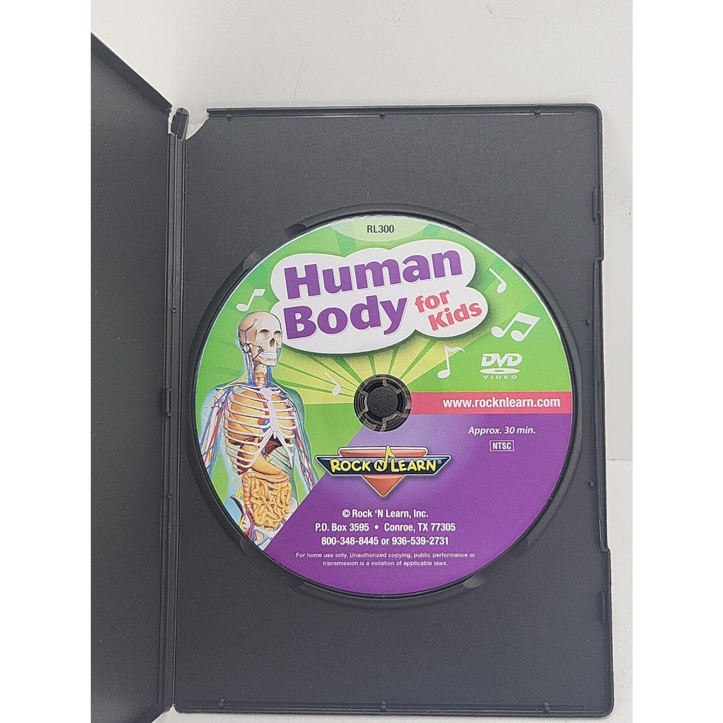 Rock N Learn Human Body For Kids DVD