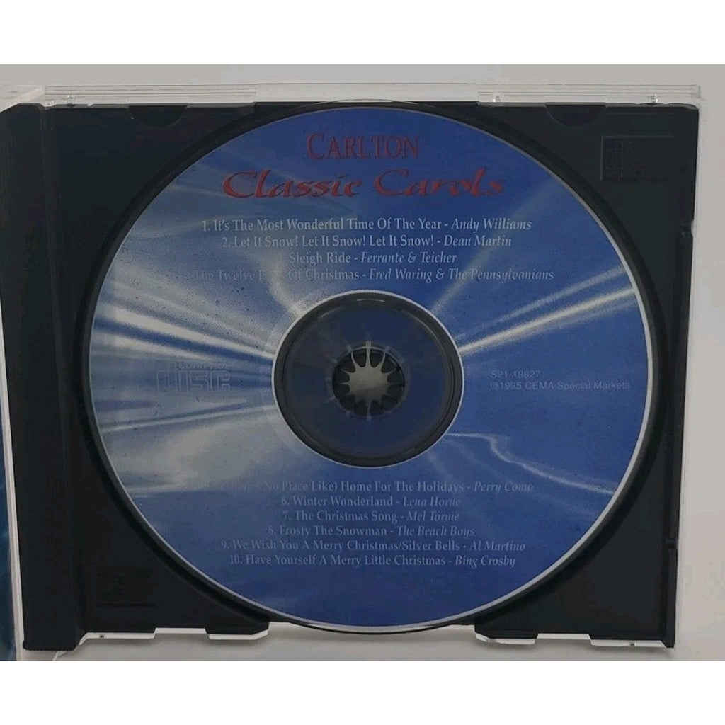 Carlton Classic Carols (CD, 1995) Lena Horne, Dean Martin, Perry Como, Mel Torme