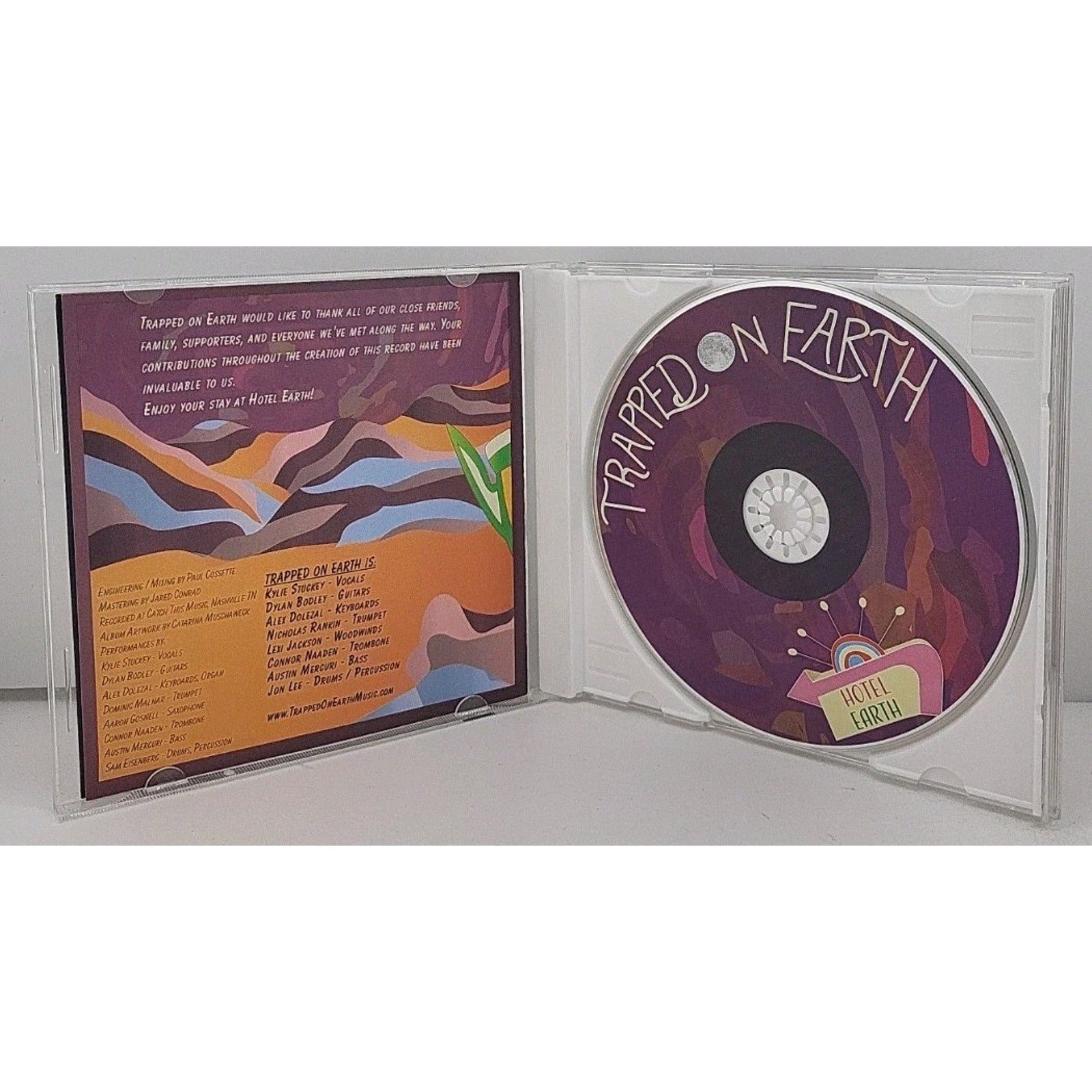 Hotel Earth by Trapped on Earth (CD, 2017)