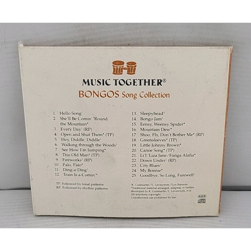 Music Together - Bongos CD