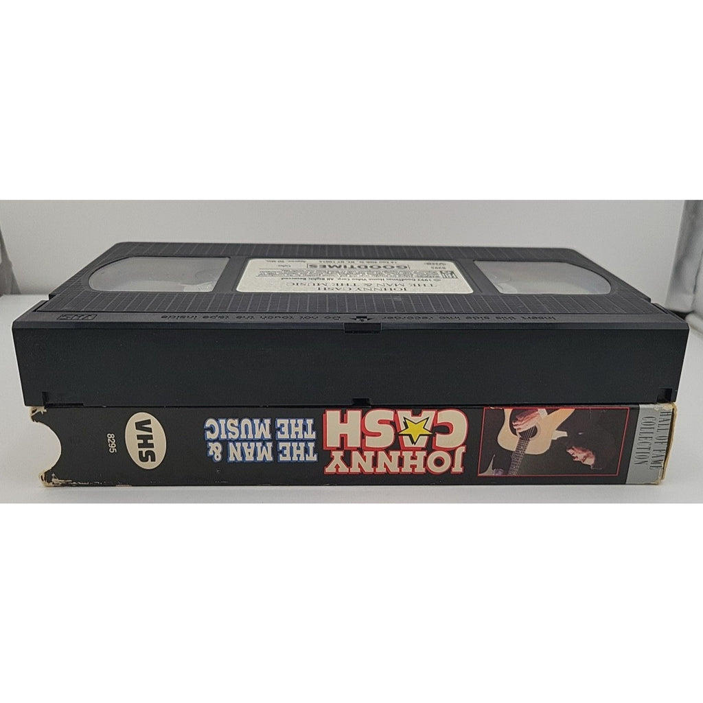 Johnny Cash The Man & The Music VHS 1992 Hall of Fame Collection GoodTimes Video