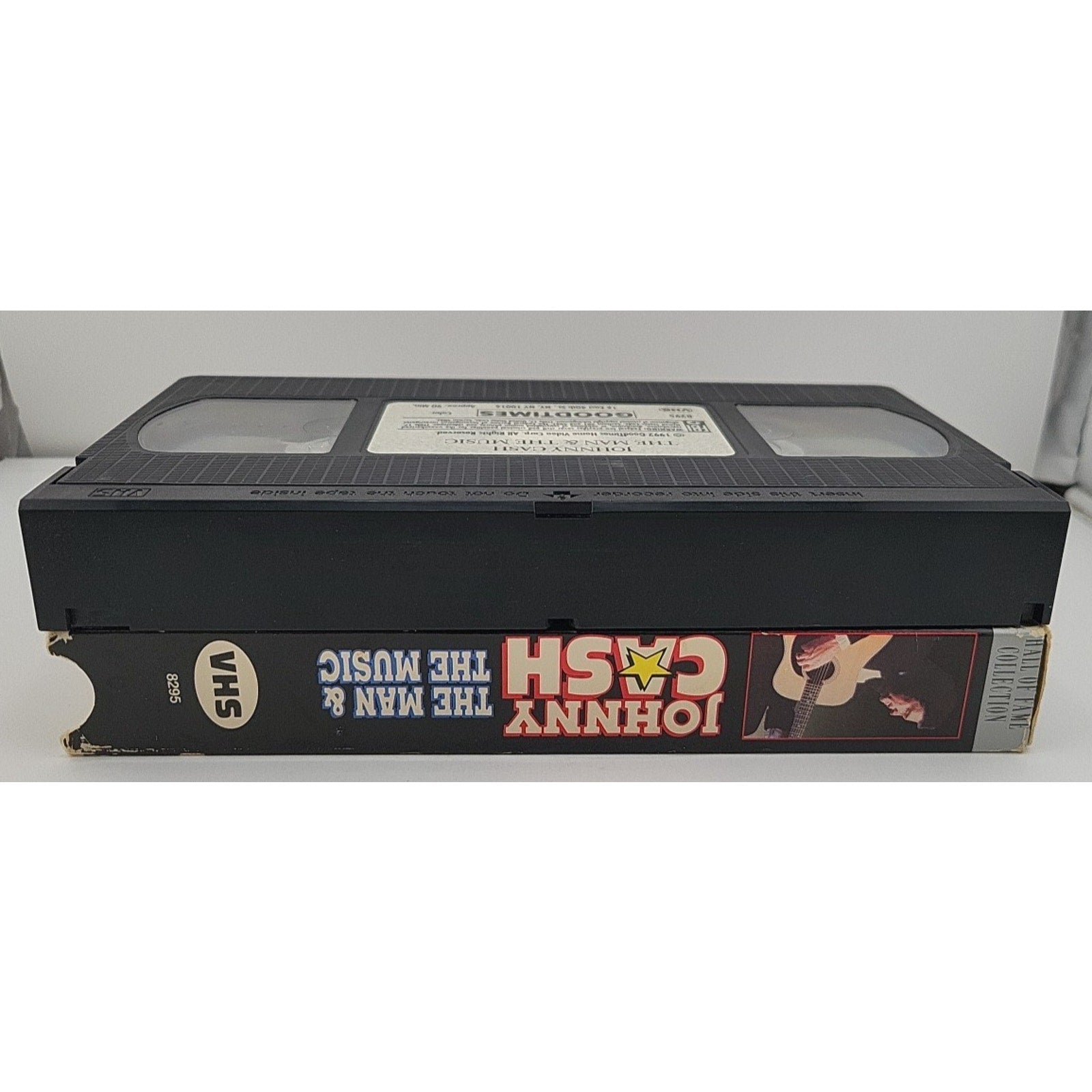 Johnny Cash The Man & The Music VHS 1992 Hall of Fame Collection GoodTimes Video