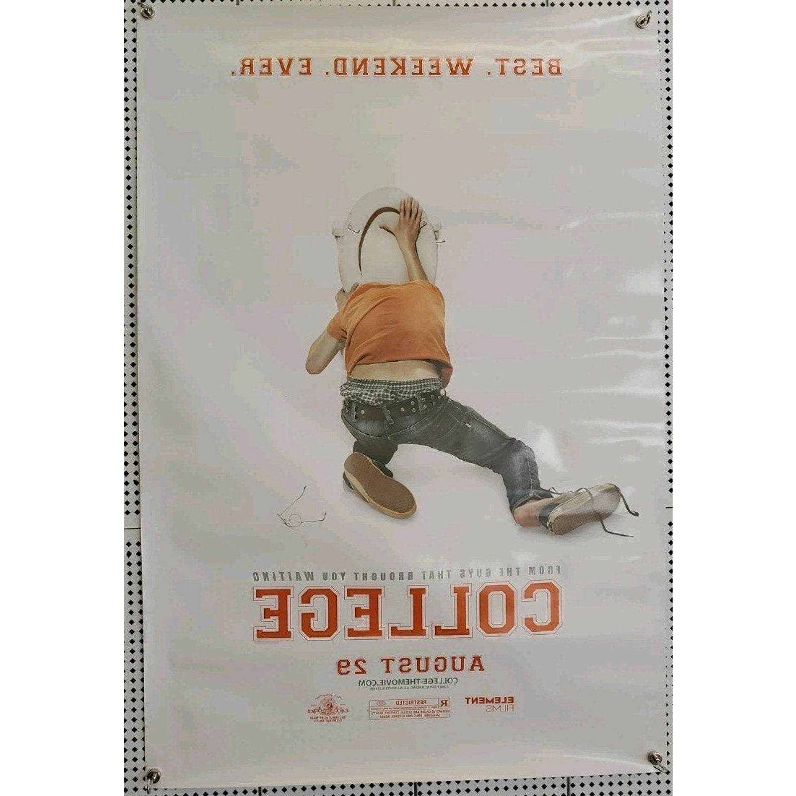 College 2008 Double Sided Original Movie Poster 27" x 40" ADV